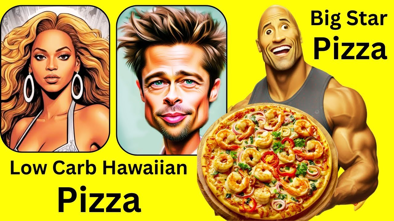 big stars love a low carb hawaiian pizza for weight
