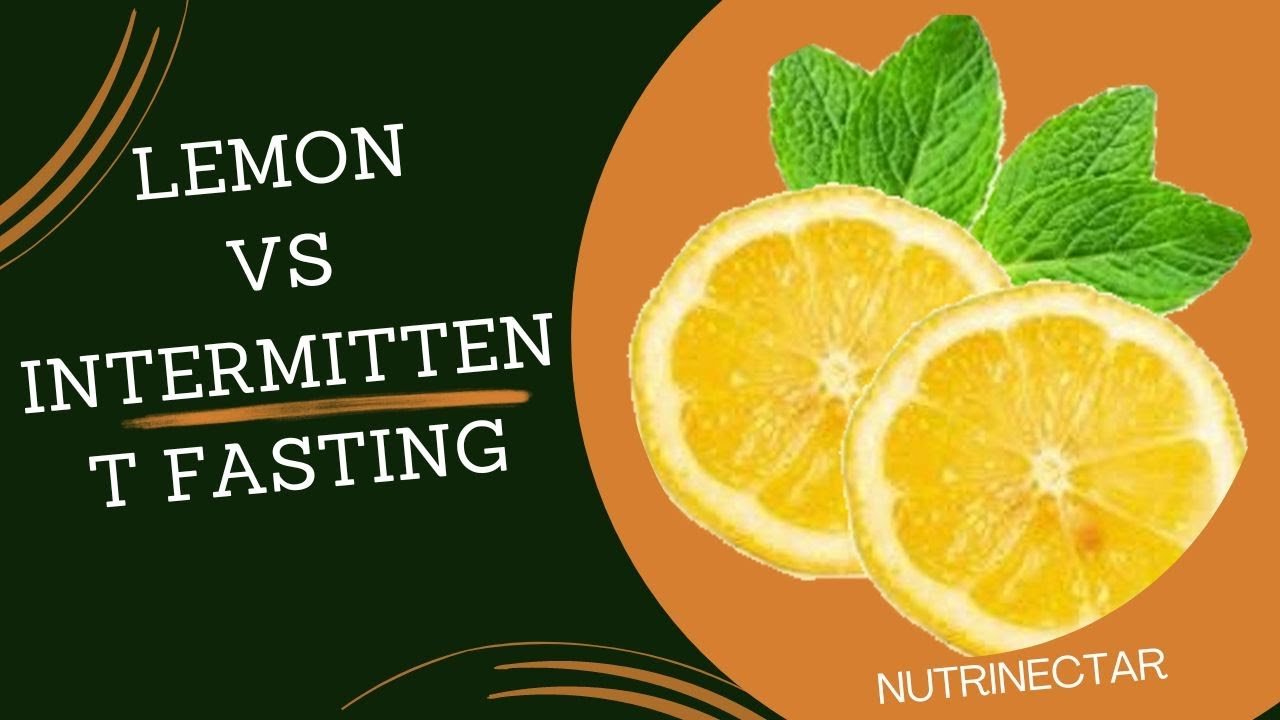 does lemon juice break intermittent fasting siim land #nutrinectar #easyketo