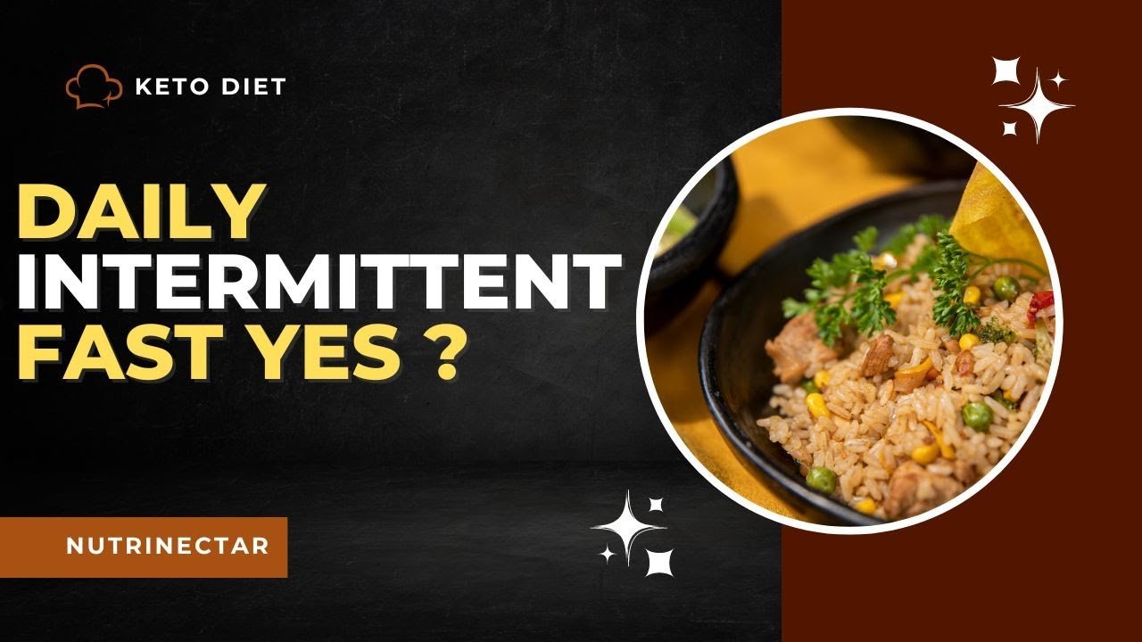 is it ok to intermittent fast everyday #nutrinectar #easyketo #dietplan