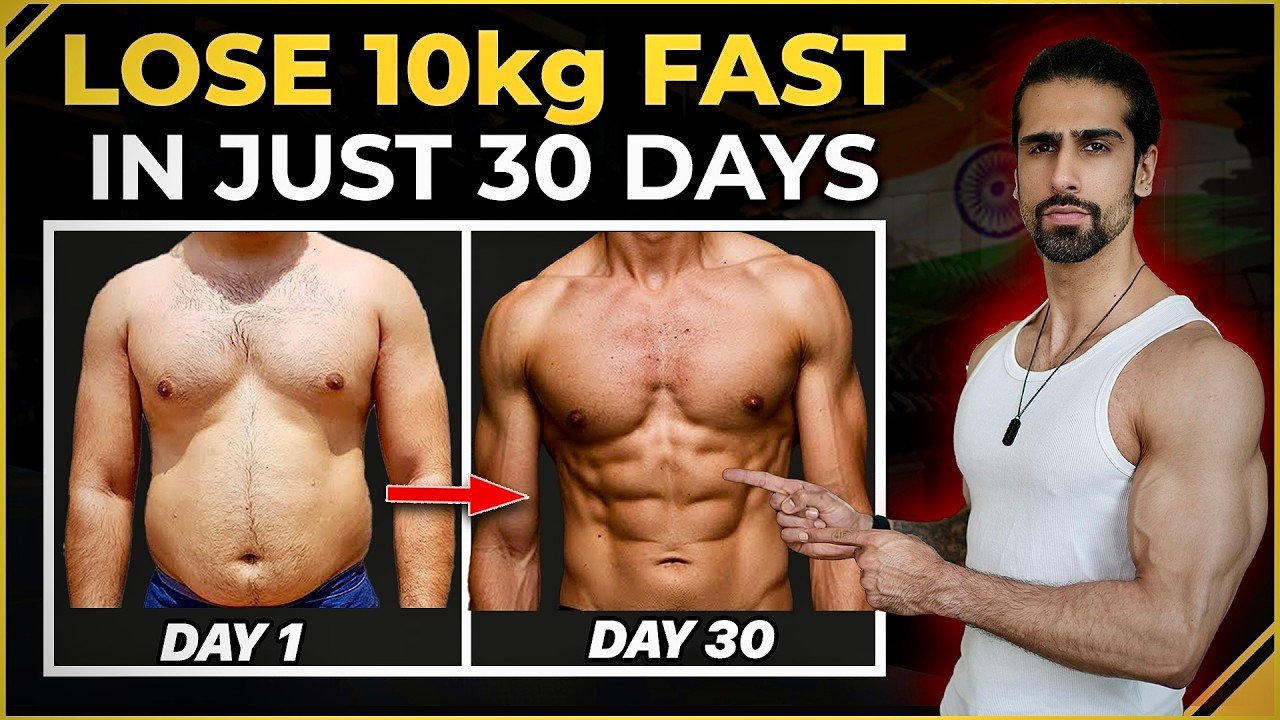 lose 10 kg belly fat in 30 days | best