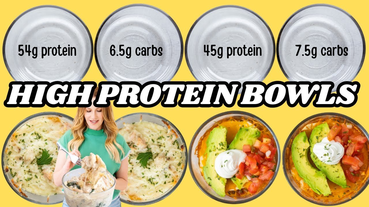 make 8+ low carb, high protein meals in less than