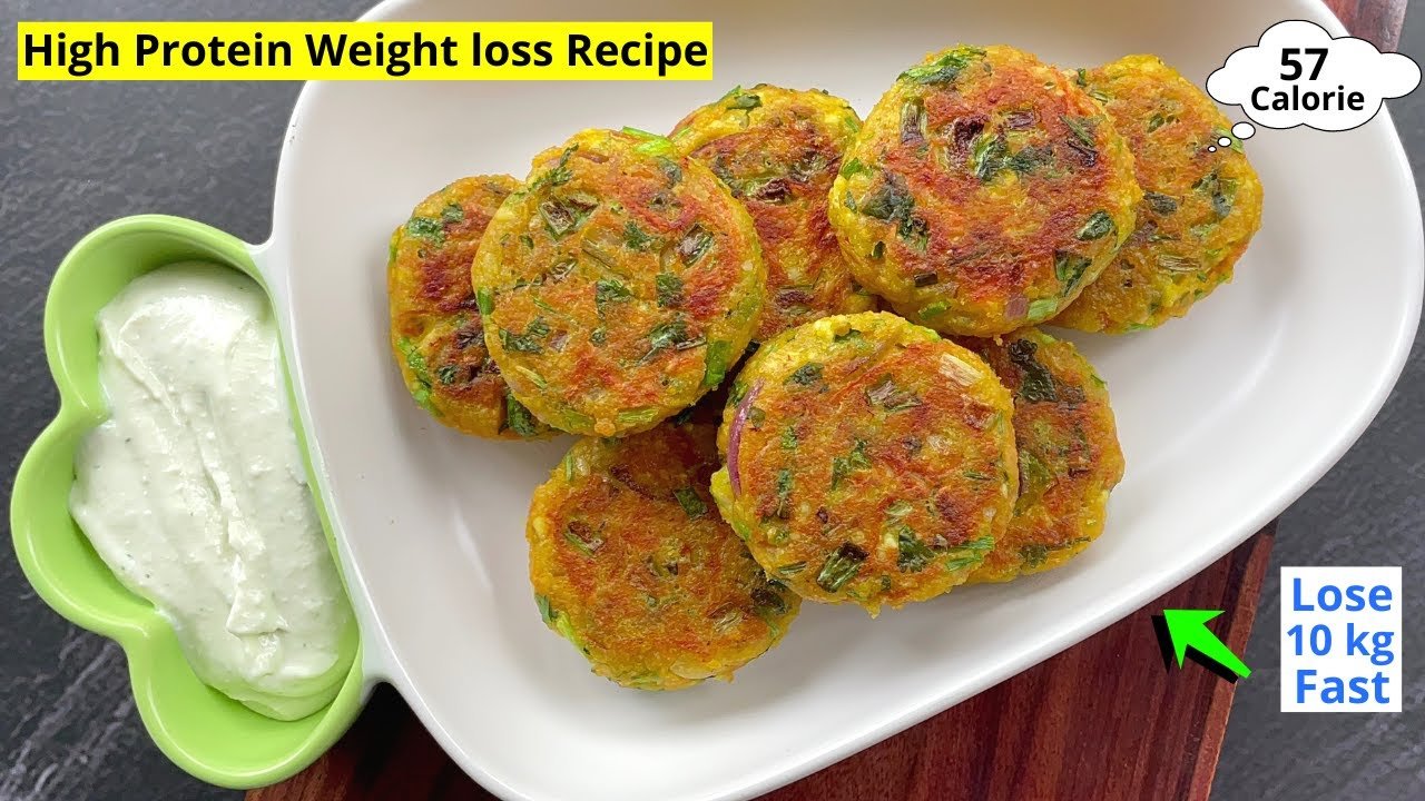 weight loss recipe | high protein cutlets/ vada | high