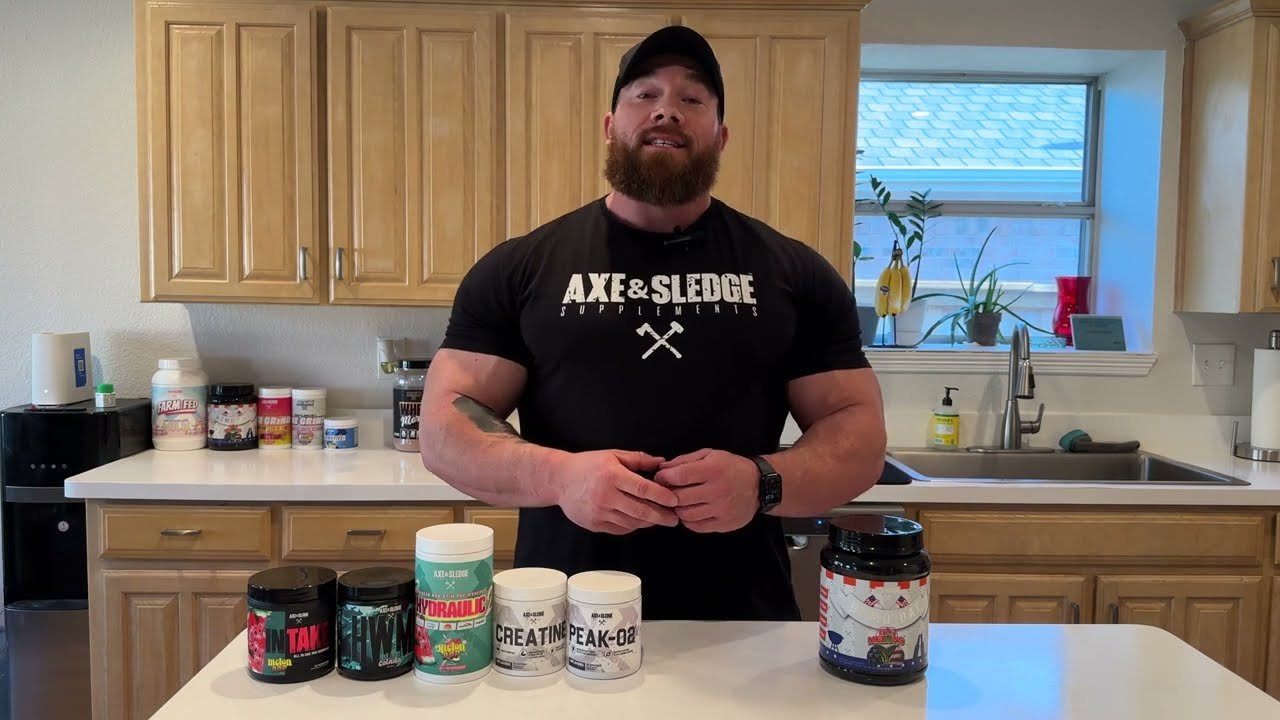 what axe & sledge supplements do i take around my