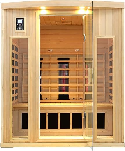 3 Person Infrared Home Sauna Spa