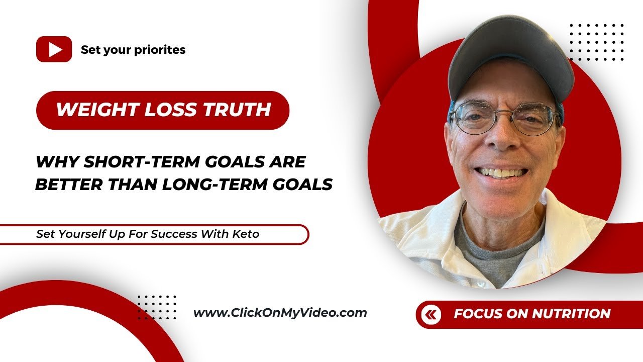 how to use short term goals for long term keto success |