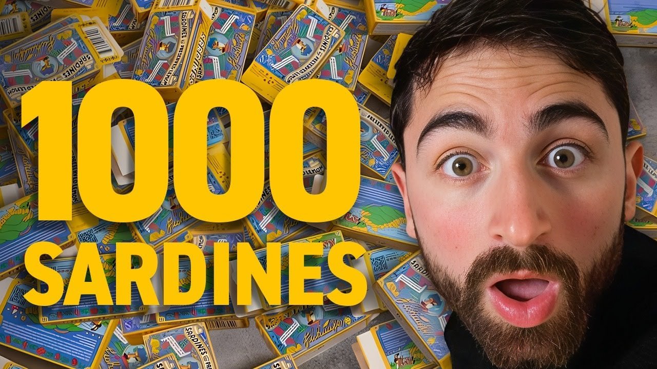 i ate 1000 sardines in a month... here's what happened