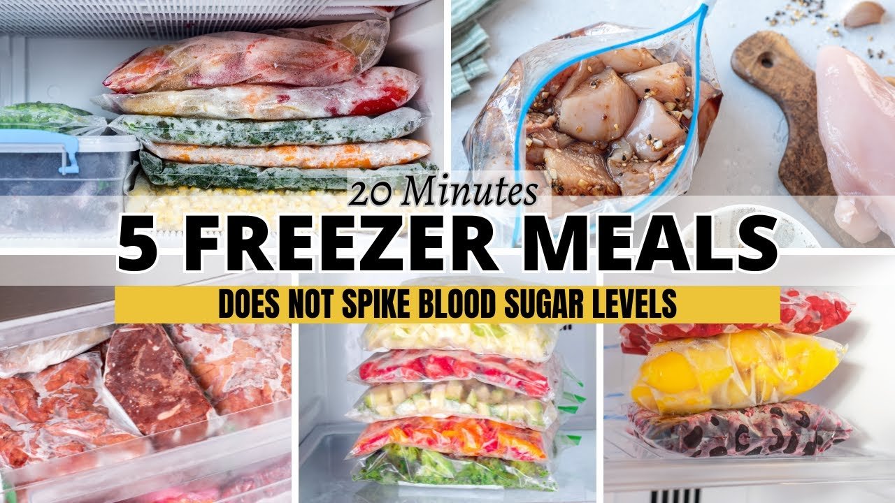 reverse prediabetes & drop pounds w/these 5 freezer meals for