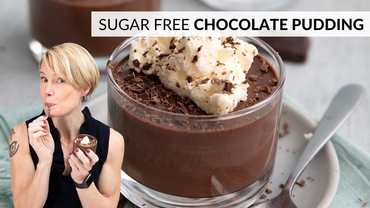 the creamiest keto chocolate pudding!