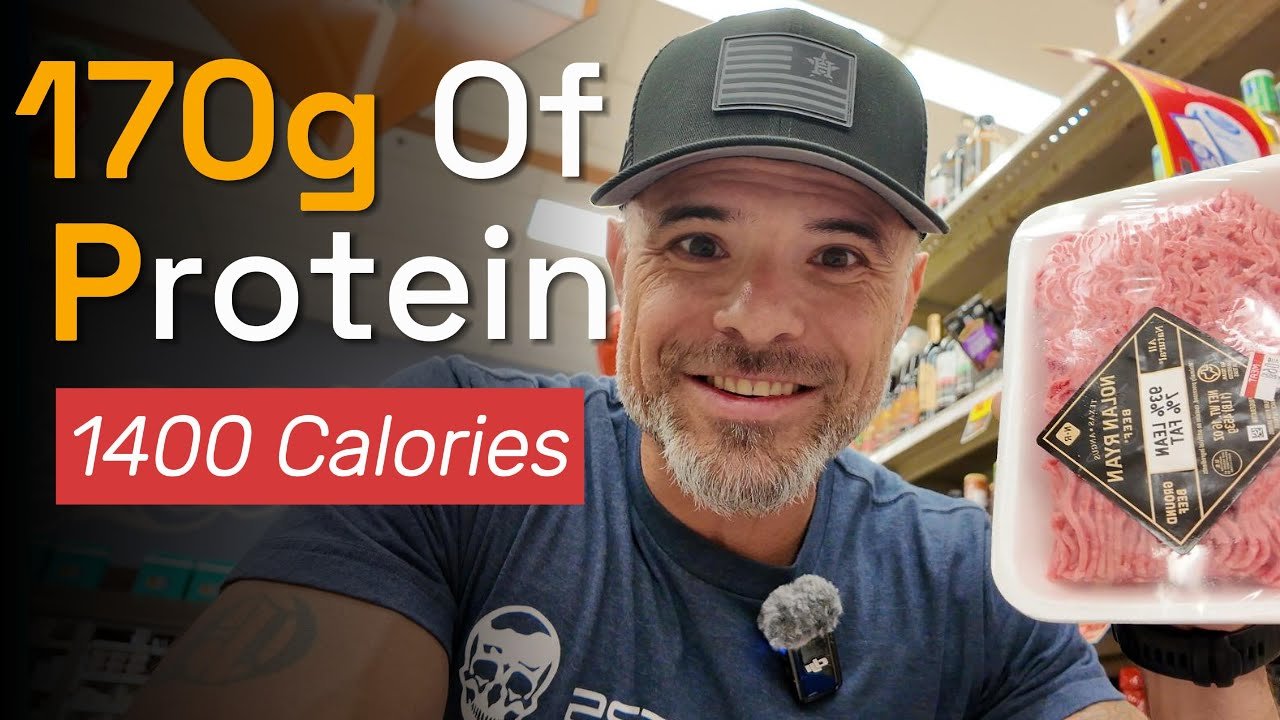 the easiest way to hit 170g protein in just 1400