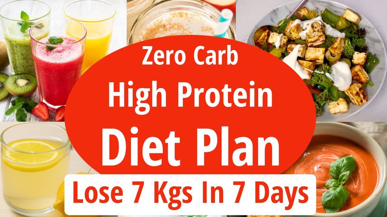 zero carb high protein diet plan to lose weight fast