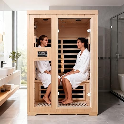 Homsido 2-Person Far Infrared Home Sauna