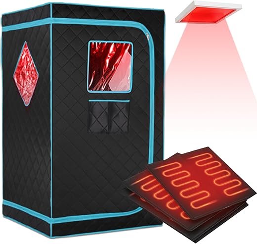 Portable Infrared Sauna Tent for Home Use