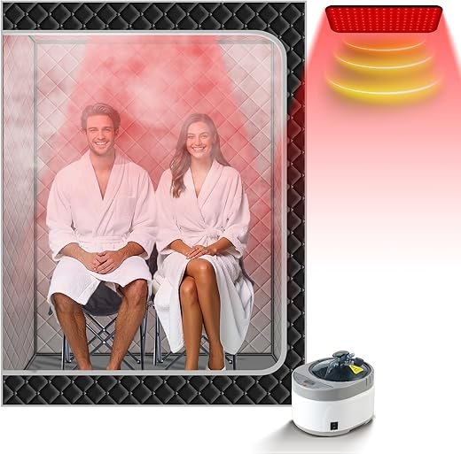 Smartmak Portable Infrared Sauna Box for Home