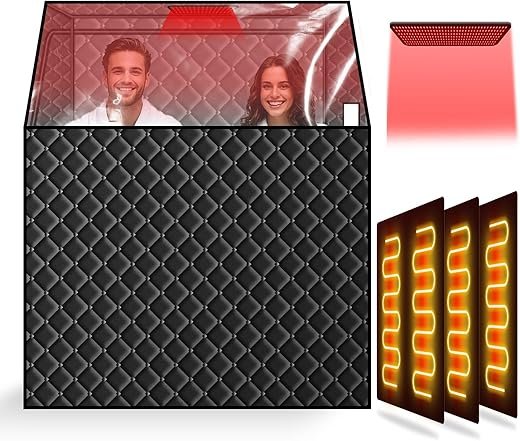 Smartmak Portable Infrared Sauna for Two
